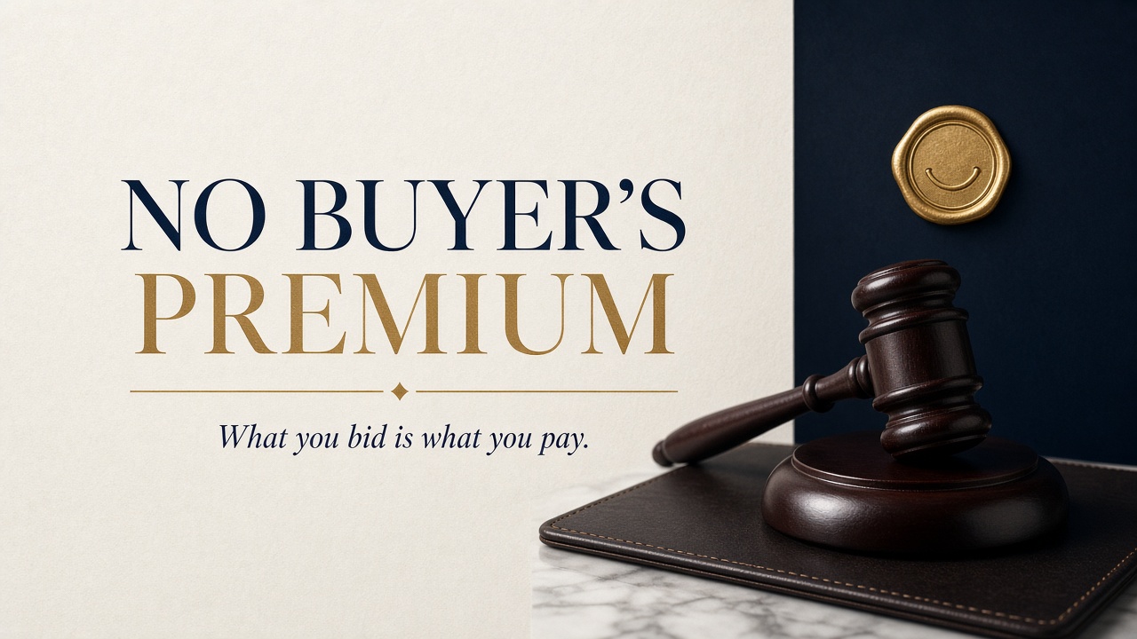 No Buyer's Premium