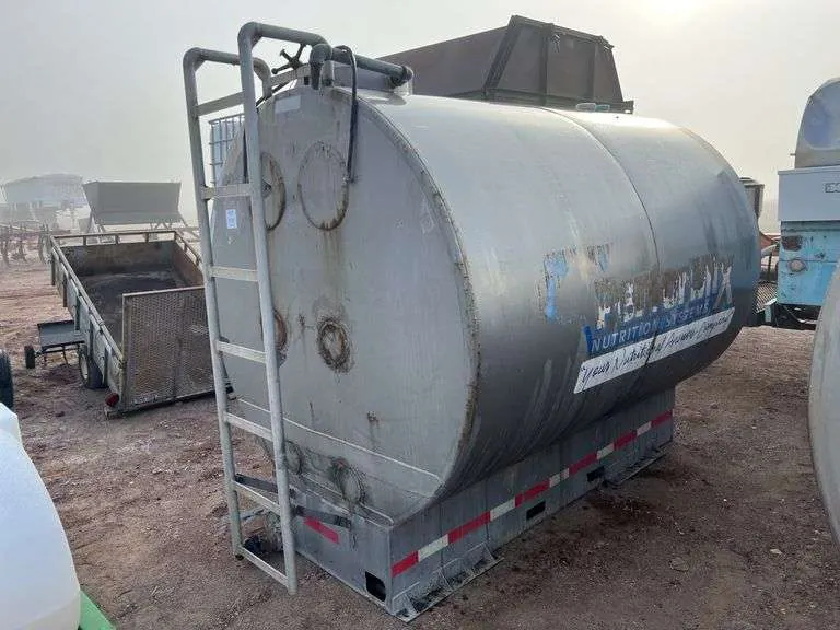 1500 Gallon Stainless Steel Tank Sprayer Tank, sold February 2025