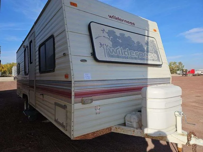 1992 Fleetwood Wilderness 24’ Travel Trailer, sold November 2024