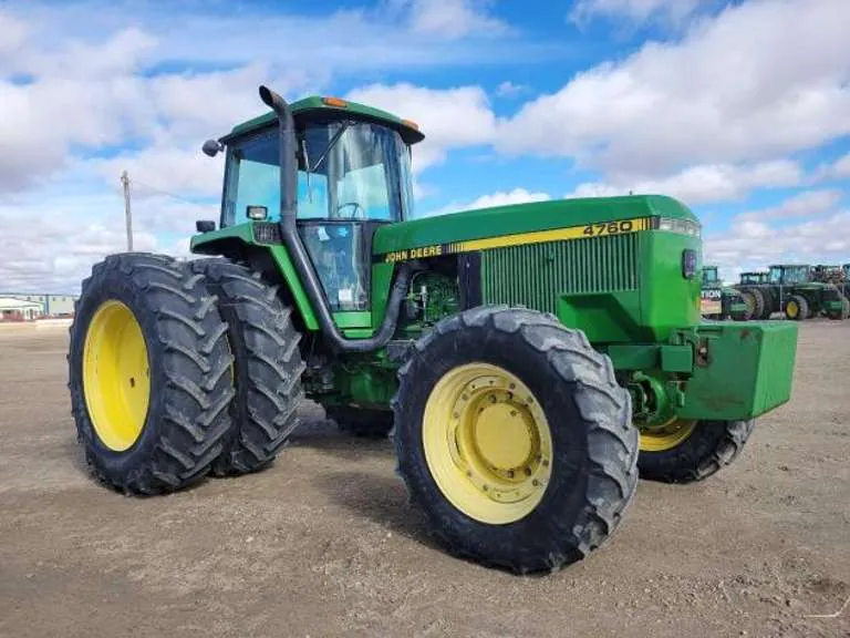 1993 John Deere 4760 180 HP MFWD Tractor, sold March 2023
