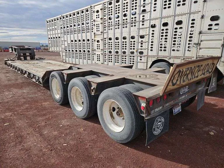 1996 Challenger RG-50 50’ Low Boy RGN Trailer, sold November 2024