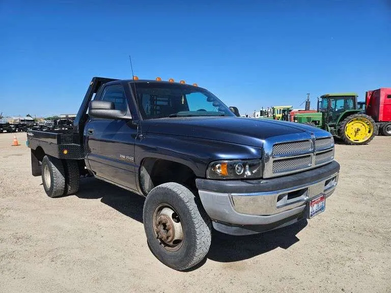 1996 Dodge Ram 3500 4x4 Dually Flatbed Pickup, sold June 2024