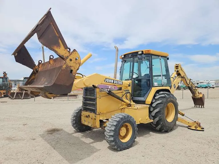 1996 John Deere 310D Turbo 4x4 Backhoe Loader, sold June 2026