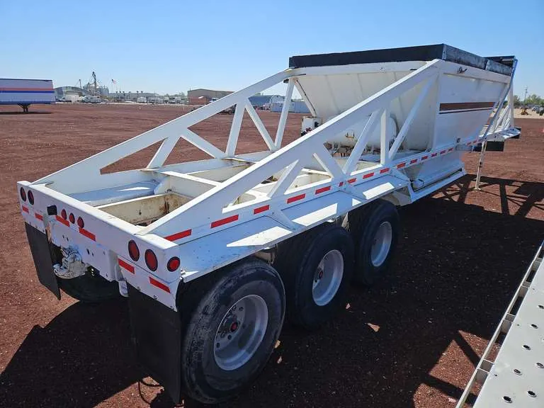 1997 Ranch Manufacturing 42’ Belly Dump Trailer, sold June 2025