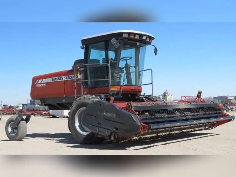2007 Massey Ferguson 9435 Self Propelled Windrower, sold March 2019