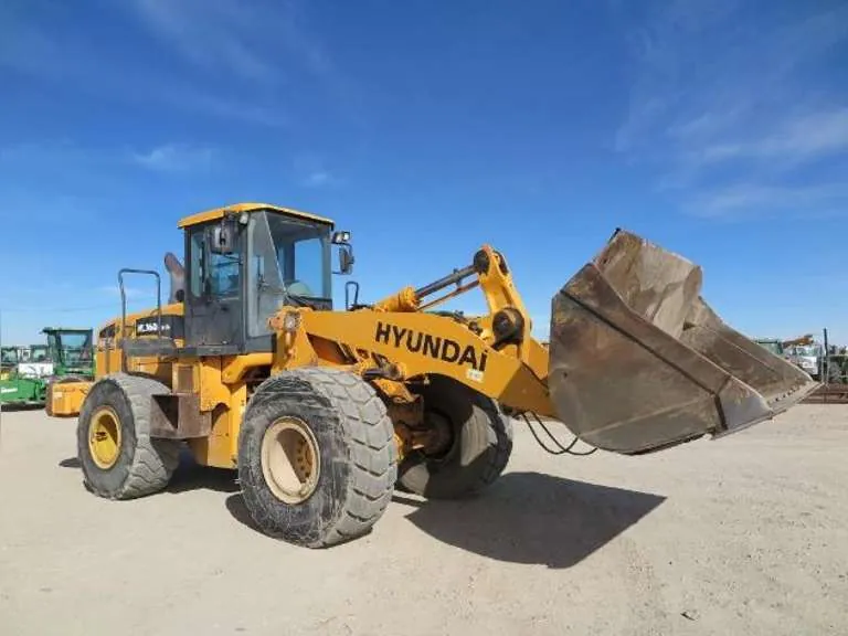 2008 Hyundai HL 760 XTD-7A 4WD Wheel Loader, sold March 2022