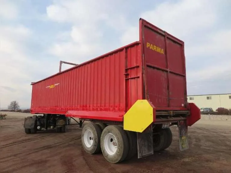 2009 Parma 35' Live Floor Silage Trailer, sold March 2022