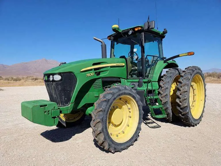 2011 John Deere 7830 205HP MFWD Tractor, sold March 2026