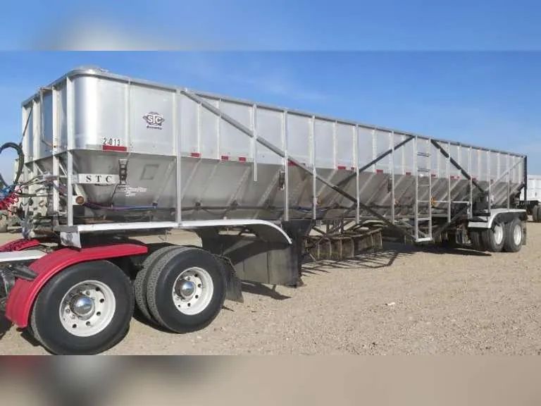 2013 STC 4830 - 43' Stainless Steel Self Unloader Trailer, sold November 2019
