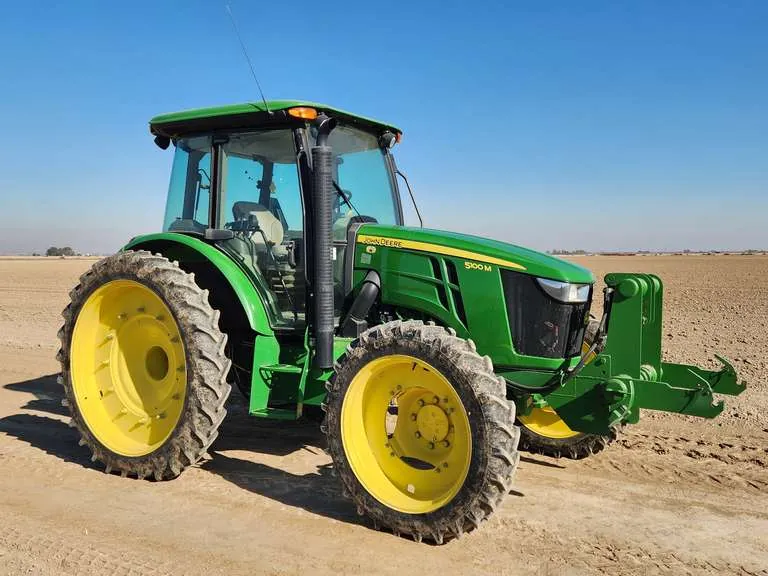 2014 John Deere 5100M 100HP MFWD Tractor, sold February 2024