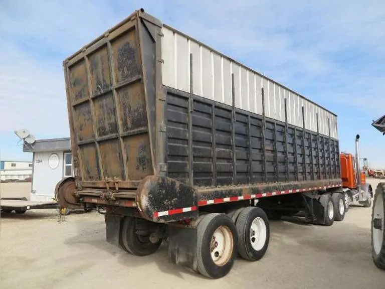 2014 SPCNS 30' Live Floor Silage Trailer, sold March 2022