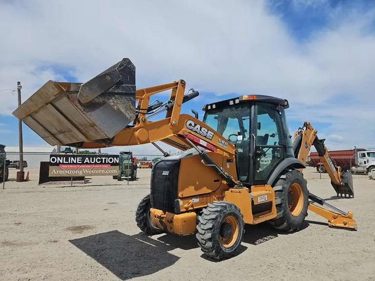 2015 Case 580 Super N 4x4 Backhoe (Low Hours), sold June 2026
