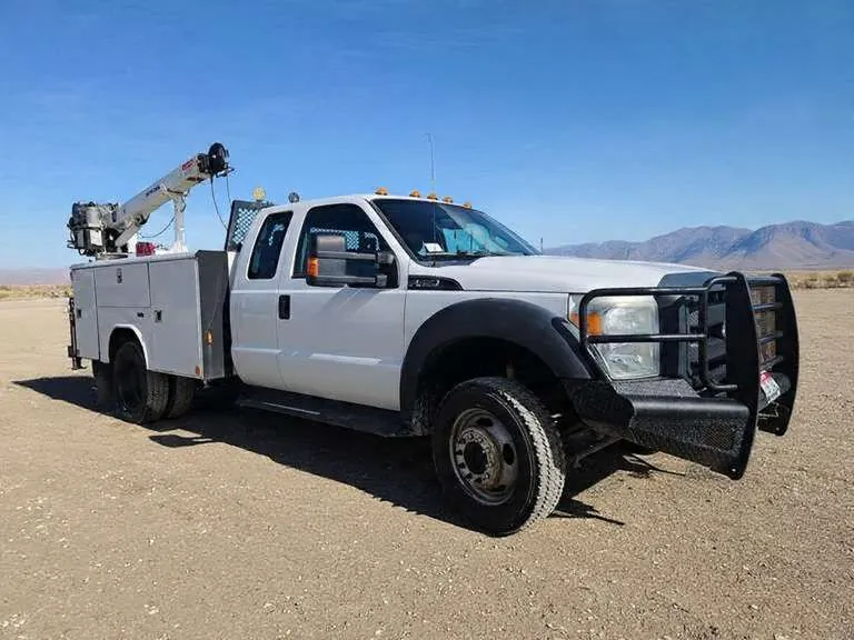 2015 Ford F-550 Gas 4x4 Dually Service Truck, sold March 2026