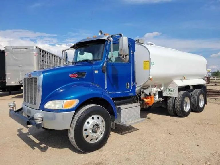 2015 Peterbilt 337 4000 Gallon Water Truck, sold June 2023