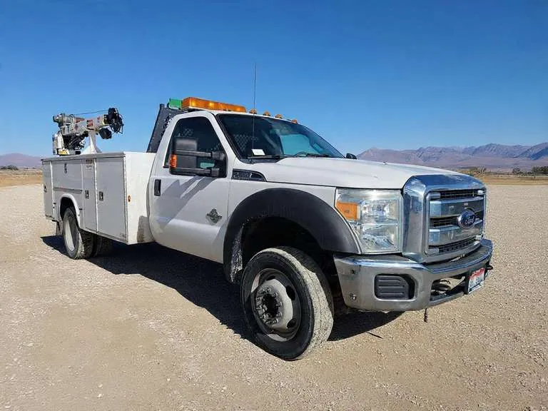 2016 Ford F-550 Diesel 4x4 Dually Service Truck, sold March 2026