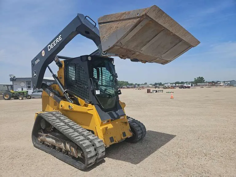 2018 John Deere 331G Tracks Skid Steer, sold June 2025