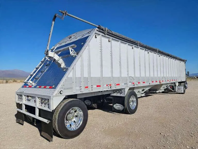 2020 Cornhusker 800 48’ Double Hopper Grain Trailer, sold March 2026