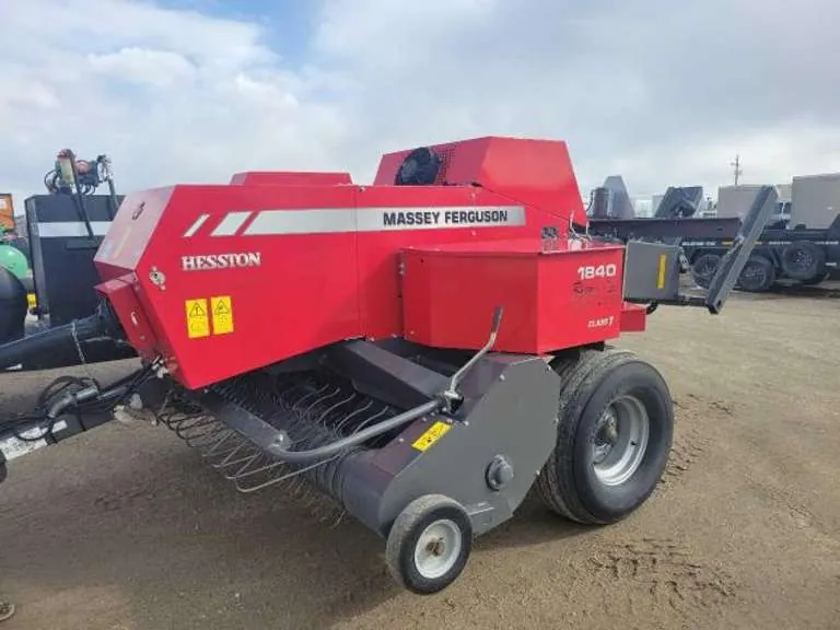 2020 Massey Ferguson 1840 Inline Baler, sold March 2023