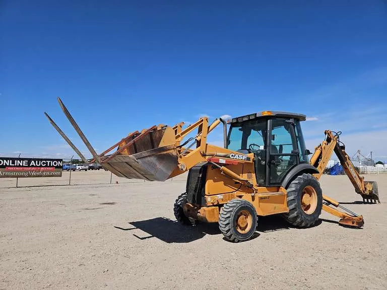 Case 580 Super M 4x4 Backhoe (Non-DEF), sold June 2026
