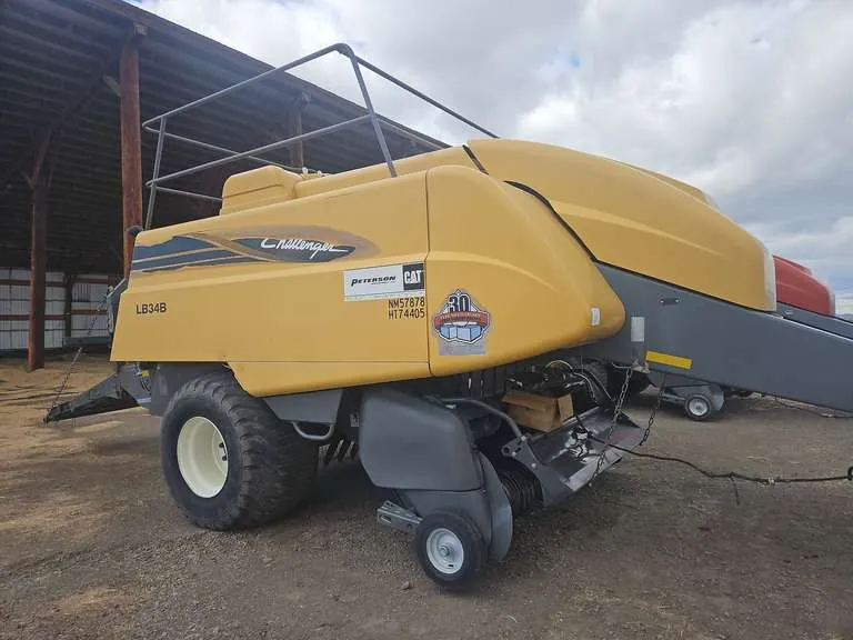 Cat Challenger LB34B 3X4 Baler, sold May 2026