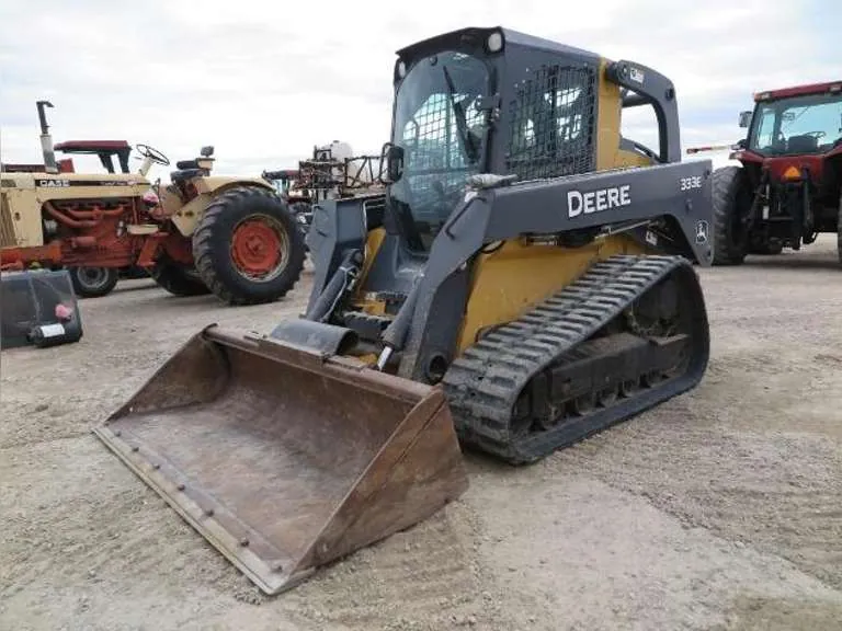 John Deere 333E Track Skidsteer, sold March 2022