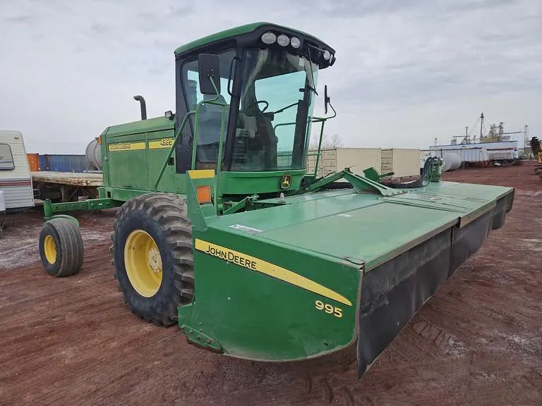 John Deere 4995 Self-Propelled Windrower, sold March 2025