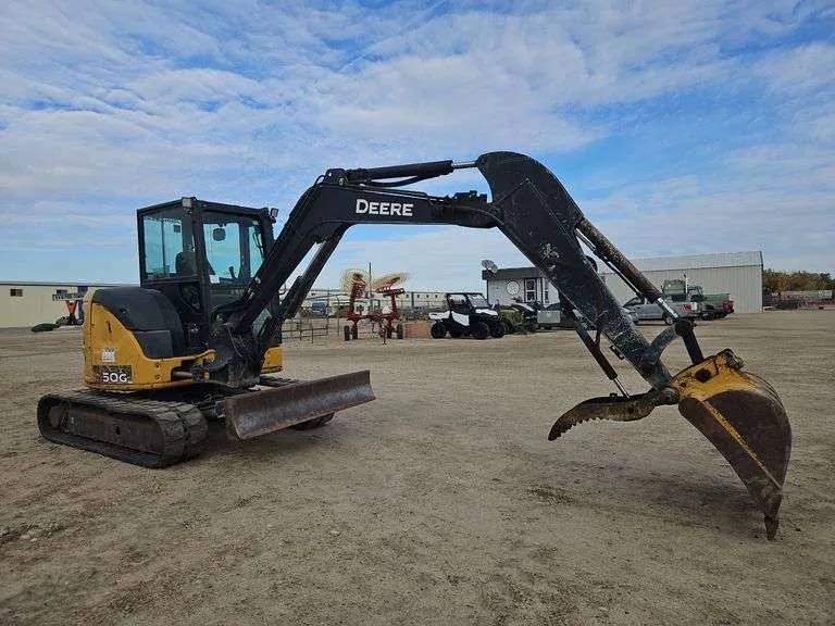 John Deere 50G Mini Excavator, sold November 2024