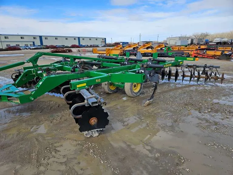John Deere 512 7-Shank Disc Ripper, sold March 2025