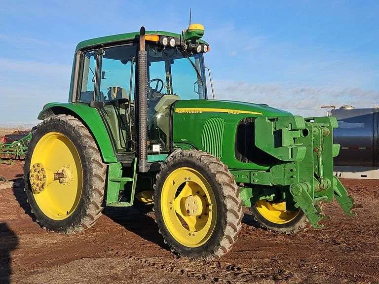 John Deere 6420 110HP MFWD Tractor, sold February 2025