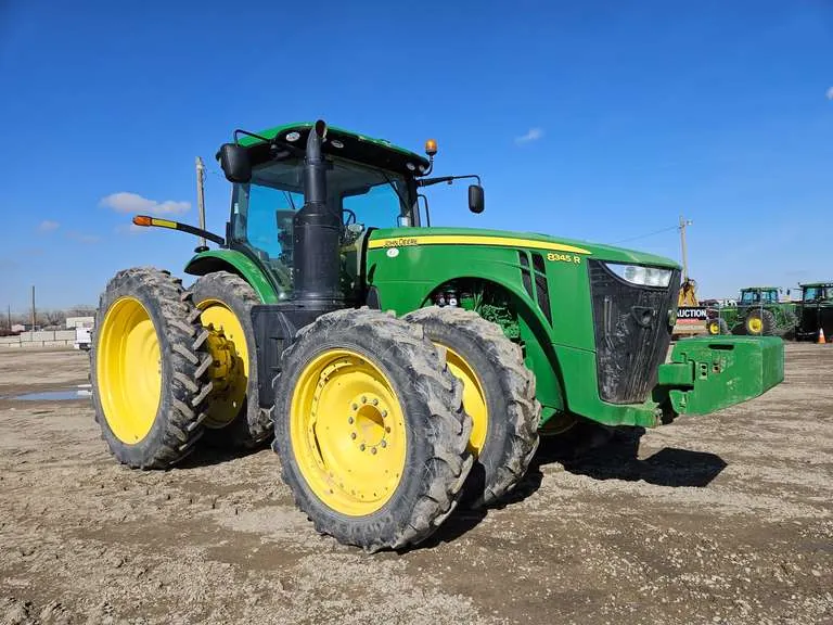 John Deere 8345R 345HP MFWD Tractor, sold March 2024