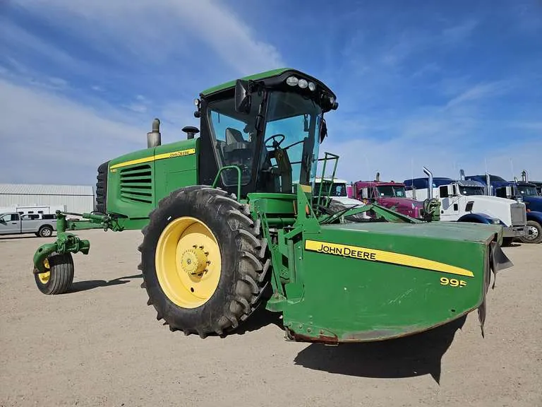 John Deere R450 Self-Propelled Windrower, sold March 2025