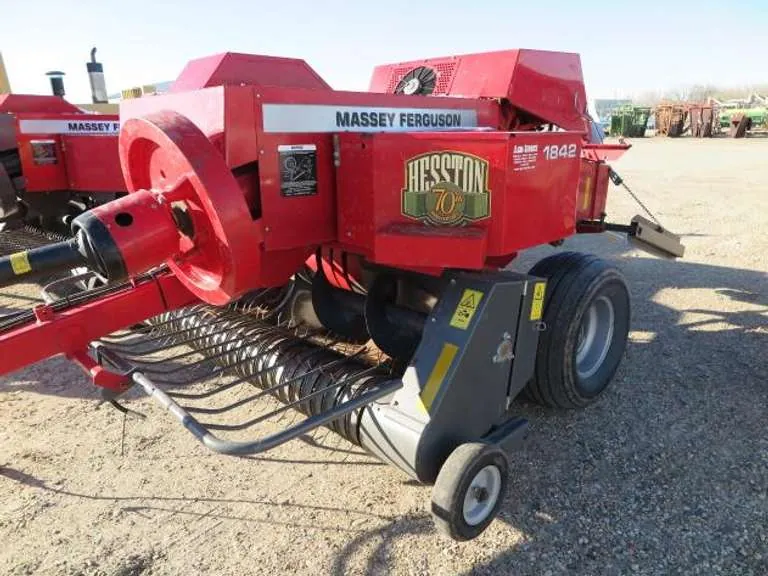 Massey Ferguson 1842 16" x 18" Inline Hay Baler, sold March 2022