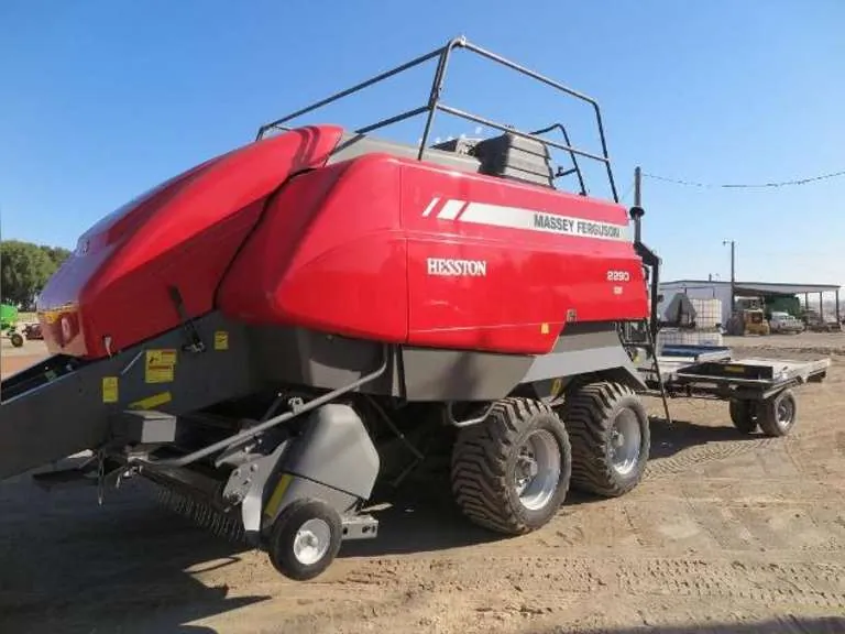Massey Ferguson 2290 4'x4' Hay Baler With Accumulator, sold February 2023