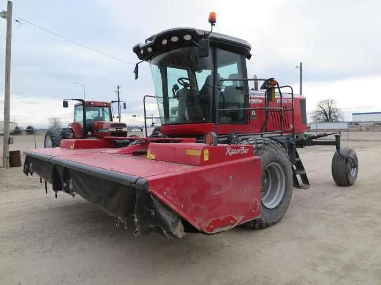 Massey Ferguson WR 9870 Self Propelled Windrower, sold March 2022