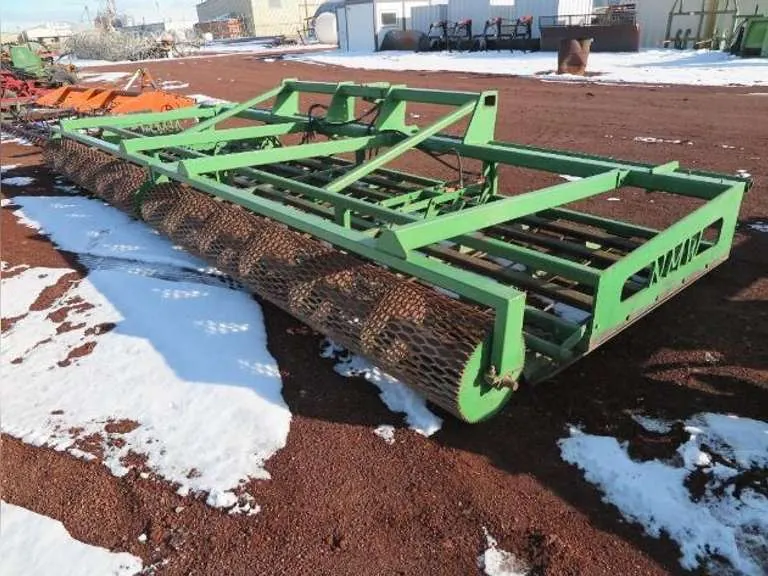 Nyssa 12 Row Bed Harrow W/Rear Basket Crumbler, sold March 2023