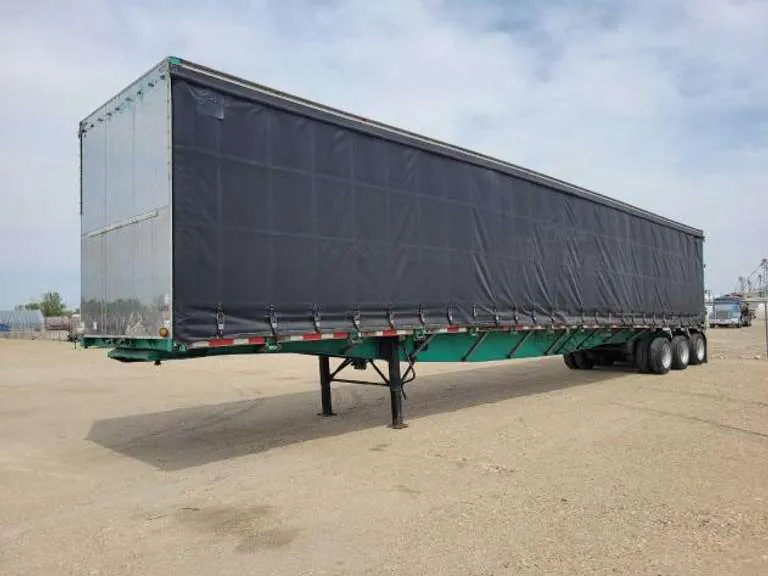 Rebuilt Salvaged Title - 2001 Western 53' Curtain Van, sold June 2023