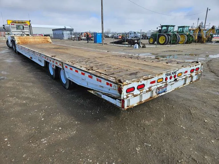 Trail King HT Series 48’ Hydraulic Dove Tail Trailer, sold March 2024